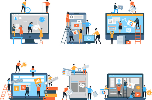 Grafik Web pages under construction